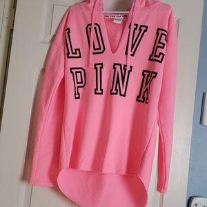 Pink hoodie